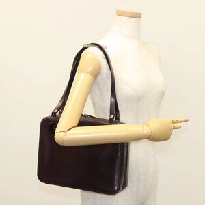 GUCCI Shoulder Bag Enamel Outlet Purple